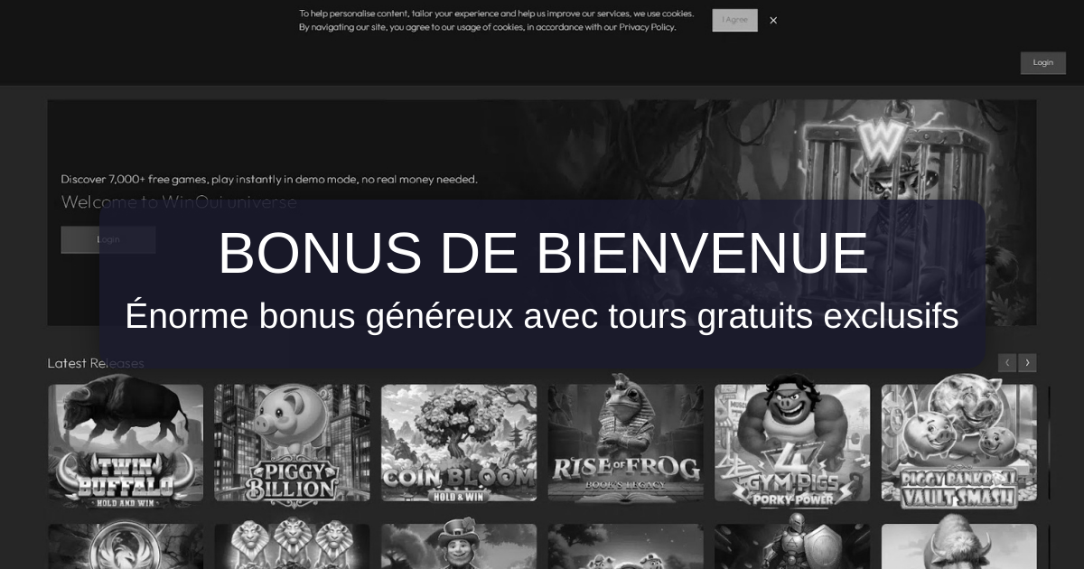 Bienvenue sur Winoui Casino: Le Meilleur du Jeu en France